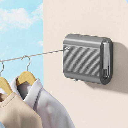 Retractable Clothesline Indoor Outdoor, Non-Sagging Clothes Line Retracting - Image 8