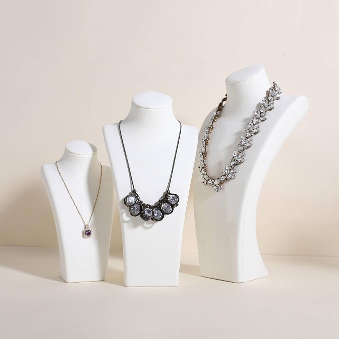 GemeShou White necklace storage organizer - Image 8