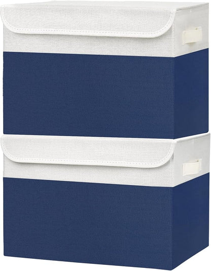 Bagnizer Large 42 Quarts Fabric Storage Bins by Bagnizer
