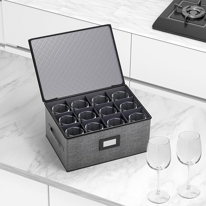 2-Pack Wine Glass Storage Box - Image 7
