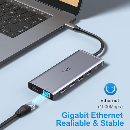 USB C Laptop Docking Station Dual Monitor HDMI - Image 7