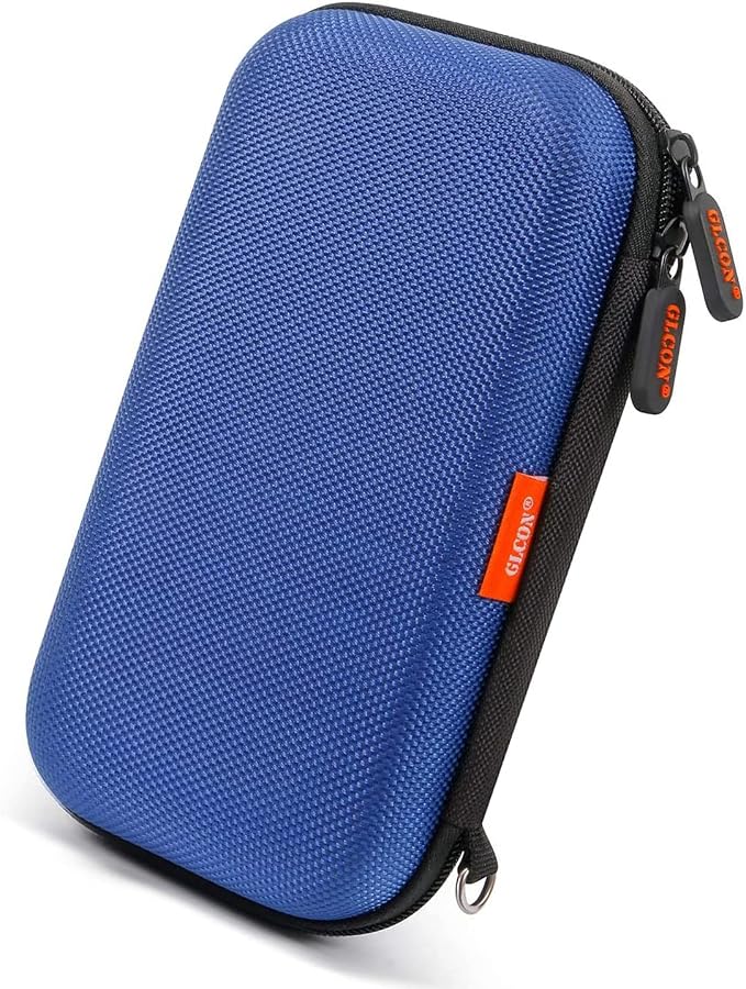Blue Shockproof Charger Carrying Case by GLCON