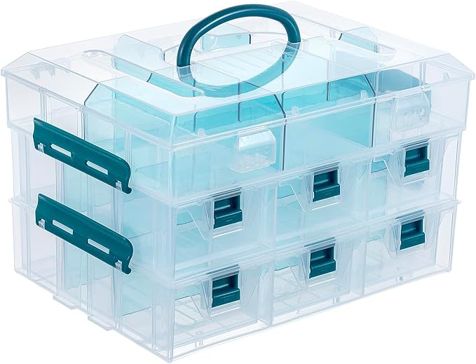 MyGift 11 Inch Craft Storage Organizer Case by MyGiftHome