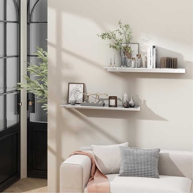 Danpoo 20 inch Metal Floating Shelves - Image 2