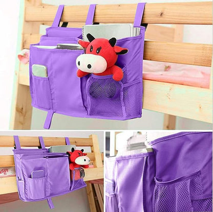 Sugaroom Purple Bedside Storage and Organizer - Image 3