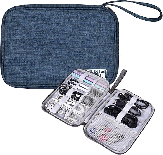 Organizer Case Small Electronic Devices USB Charger Accessories Mouse Phone by AYANICA