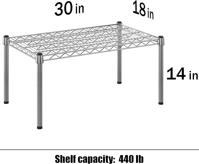 Wire Shelving Kit | NSF Commercial Storage Rack Unit - Image 3