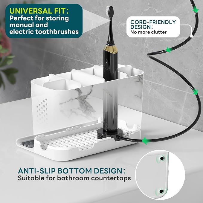 Toothbrush Holders, Toothbrush Caddy - Image 3