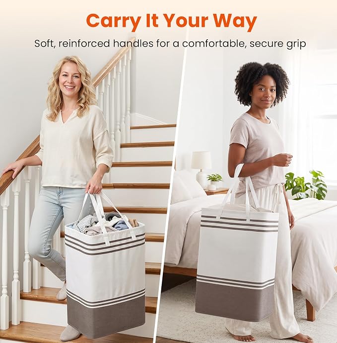 TranquilRelax 3-Pack Laundry Basket - Image 7