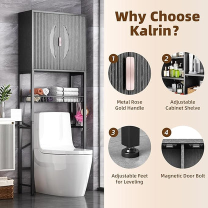 Kalrin Over The Toilet Storage Cabinet - Image 4