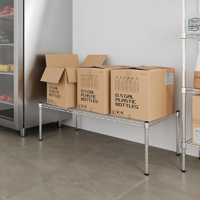 21" Deep x 48" Wide x 14" Height Wire Shelving Kit | 1-Tier | NSF Commercial - Image 6