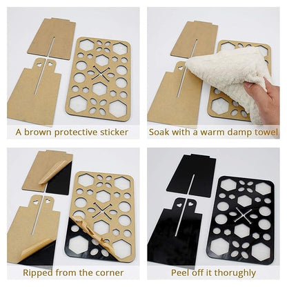 BEAKEY Make up Brush Drying Rack, Collapsible Makeup Brush Holder 28 Holes - Image 3
