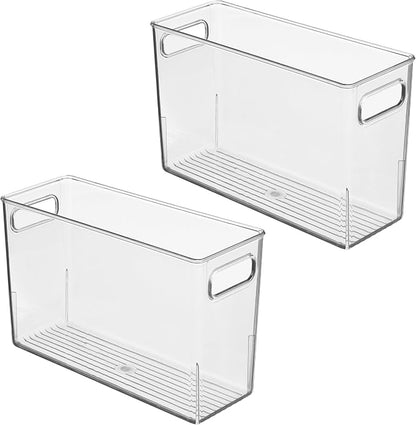 iDesign Tall Plastic Storage Bin - Image 9