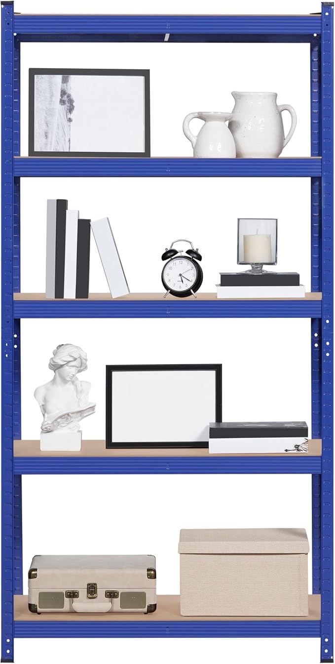 Topeakmart 5-Tier Utility Shelves, Metal Storage Shelves Unit Adjustable Garage - Image 9