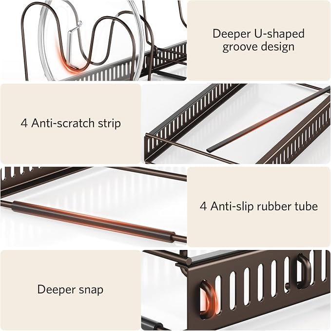 ORDORA Pots and Pans Organizer under Cabinet - Image 4
