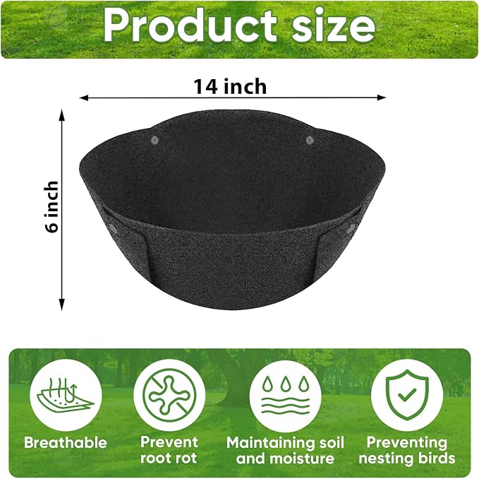 HKZ Hanging Planter Basket Liners - Image 4