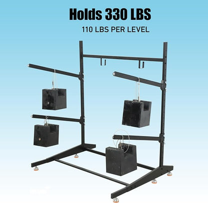 Kayak Storage Rack, Freestanding Outdoor Canoe Rack, Reinforced, and Enhanced - Image 9