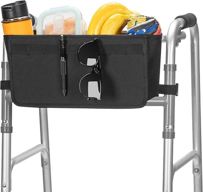 JOYTUTUS Walker Basket for Folding Walker, Basket for Walkers for Seniors - Image 7