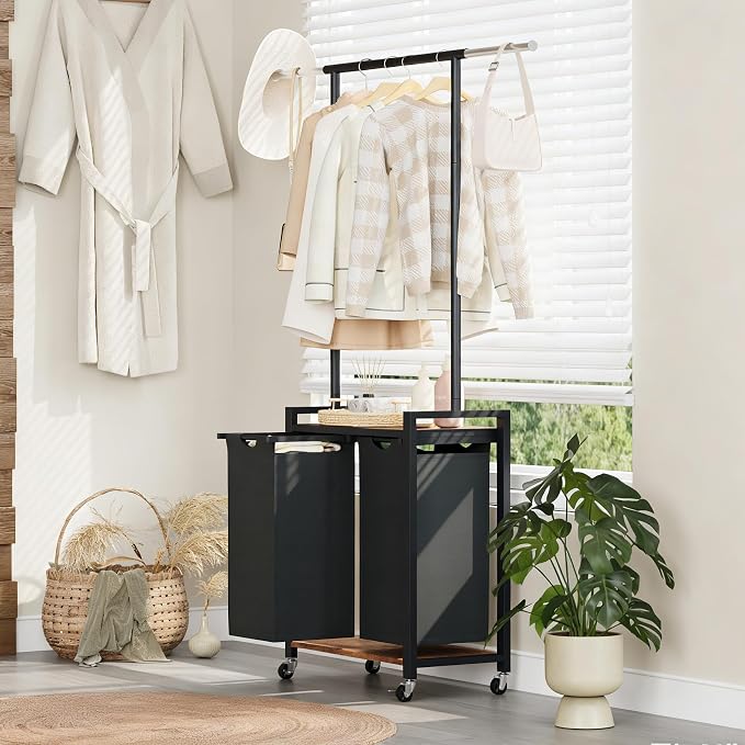 Garvee 2-Section Laundry Sorter by Garvee