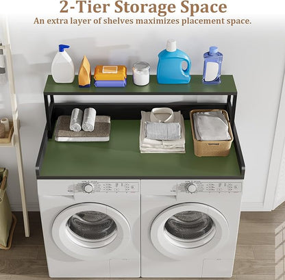 Washer Dryer Countertop with Shelf, 27.5″D x 54″W x 16.7″H, Countertop - Image 5