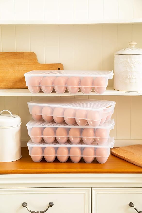 Covered Egg Holder, Egg Storage - Image 6