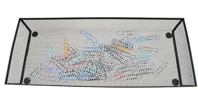 HAHIYO Stackable Mesh Tray Cup 15 x 6 x 2 inches Sturdy Container - Image 4