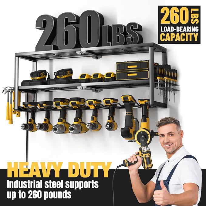 YYR Heavy Duty Power Tool Organizer - Image 5