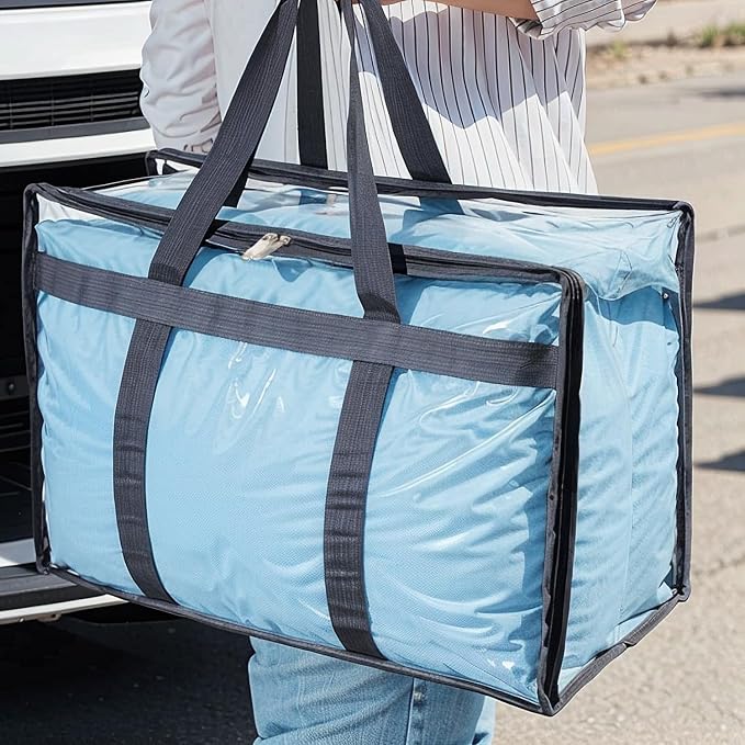 110L Large Capacity Clear Storage Bags - Image 4