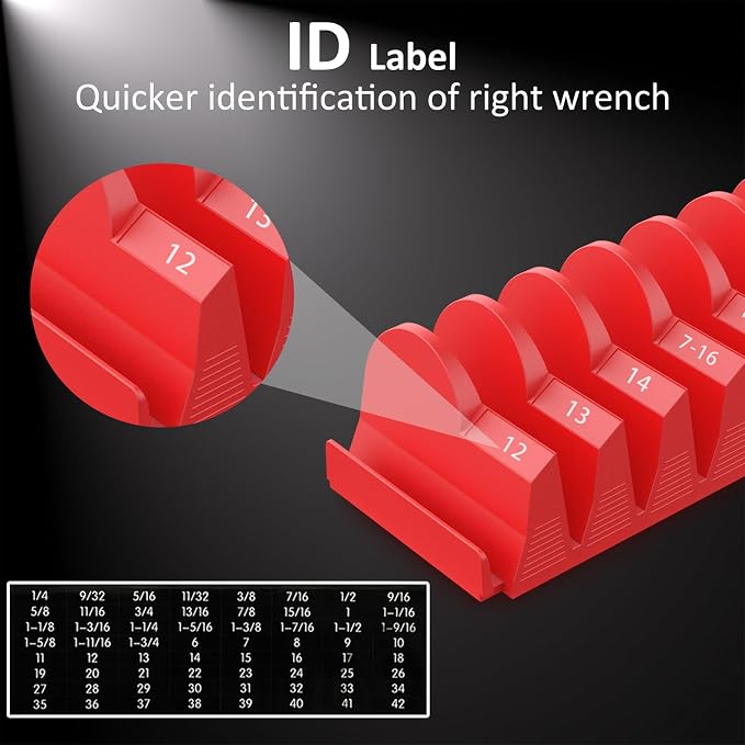 48 pcs Magnetic Modular Wrench Organizers - Image 8