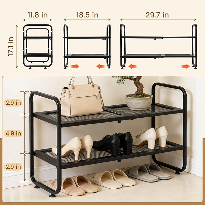 Expandable Shoe Rack - Image 2