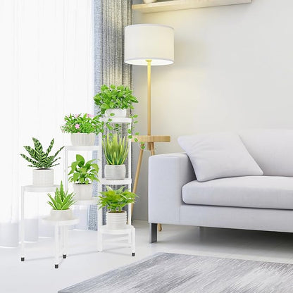 iDavosic.ly Plant Stand Indoor Outdoor, 8 Tier Corner Metal Flower Display - Image 7