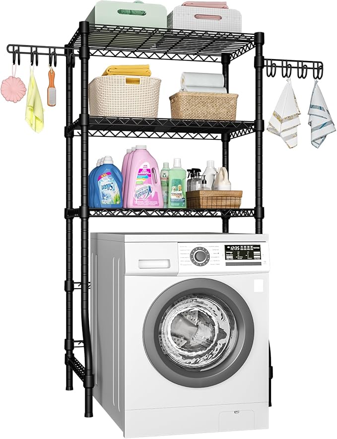 Ulif U8 Laundry Room Storage Organizer, Over The Washer and Dryer Storage by Ulif