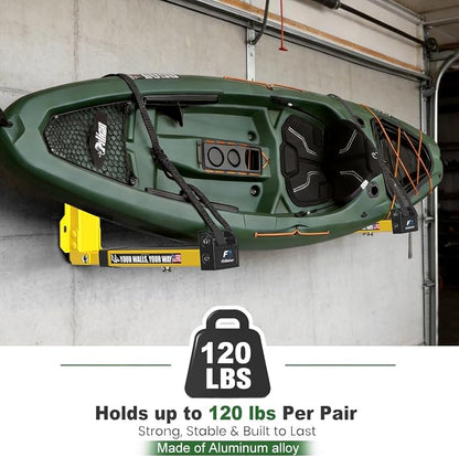 Kayak Storage Hooks Wall Mount Rack, Heavy Duty Garage Storage Hangers - Image 2