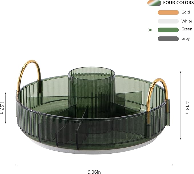 YCIA&DONE Rotating Makeup Organizer - Image 4
