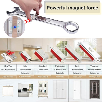 Cabinet Magnetic Catch Jiayi 4 Pack Ultra Thin Cabinet Door Magnetic Catch - Image 6