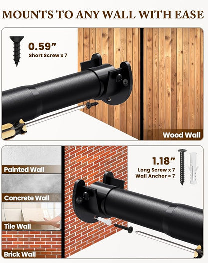 Closet Rod, 17-39 IN Closet Rods - Image 5