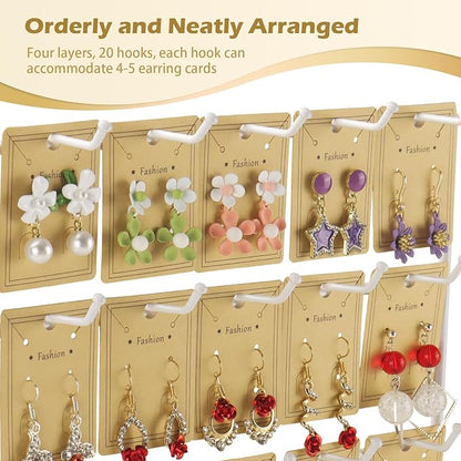 Earring Display Stand for Selling, Earring Display for Vendors, Wood Earring - Image 3