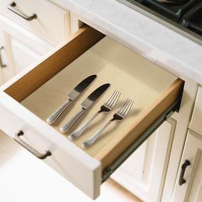 Drawer Liner and Shelf Liner for Kitchen Cabinet Liner Non-Adhesive Non-Slip - Image 3