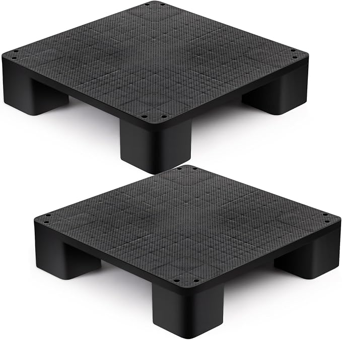 1 Pcs Plastic Pallet for Basement Storage Easy Stack Lightweight Floor Pallet by Vercraft