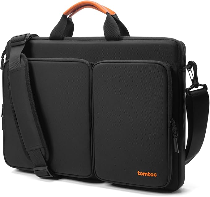 tomtoc 360 Protective Laptop Shoulder Bag compatible by tomtoc