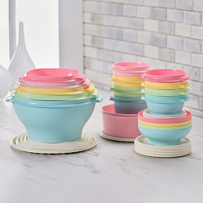 Tupperware Heritage Collection 36 Piece Food Storage Container Set in Vintage - Image 8