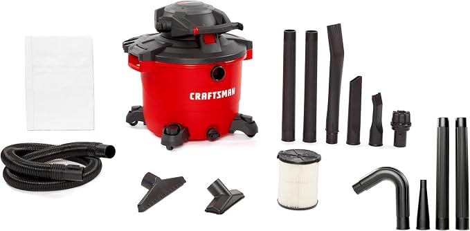 Craftsman CMXEVBE17607 16 Gallon 6.5 Peak HP Wet/Dry Vac by CRAFTSMAN