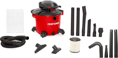 Craftsman CMXEVBE17607 16 Gallon 6.5 Peak HP Wet/Dry Vac by CRAFTSMAN