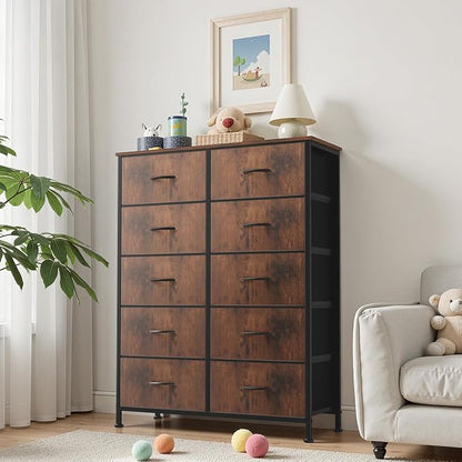 Sweetcrispy 10 Drawer Tall Dresser - Image 2
