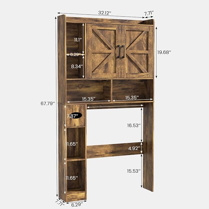 Vabches Over The Toilet Storage Cabinet - Image 2