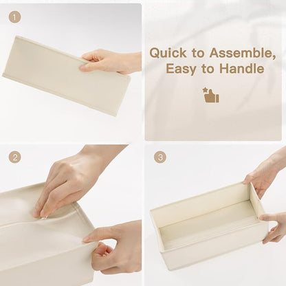 Criusia Drawer Organizer Clothes, 24 Pack Dresser Organizer - Image 7
