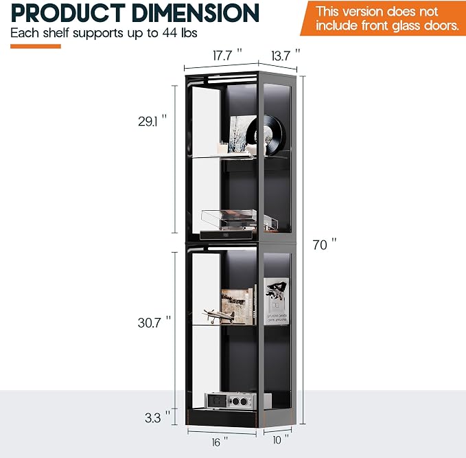 AMERLIFE RGB Display Cabinet - Image 2