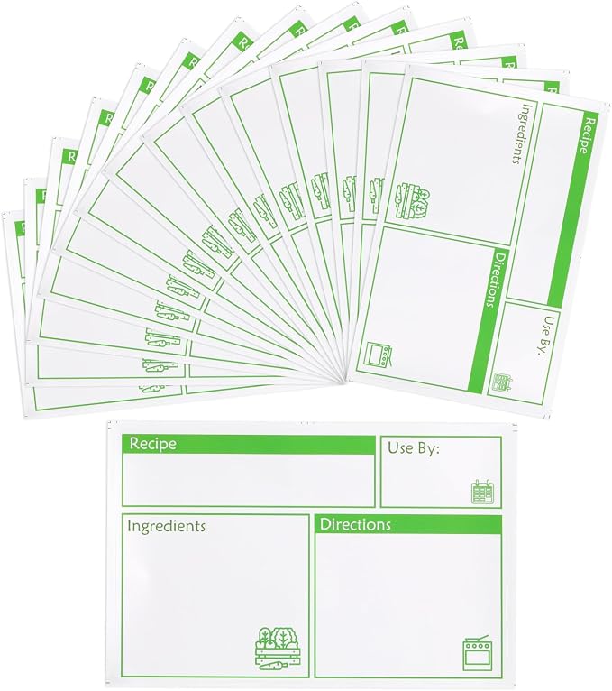 100pcs Labels for Freezer Bags Freezer Meal Labels - Image 2