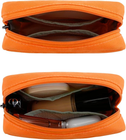 E-Tree Cute Small Makeup Bag, Cosmetic Toiletry Make up Skin Care Little Items - Image 5