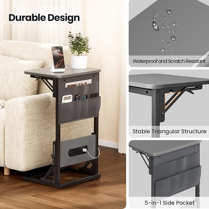 HLDIRECT C Shaped End Table - Image 8